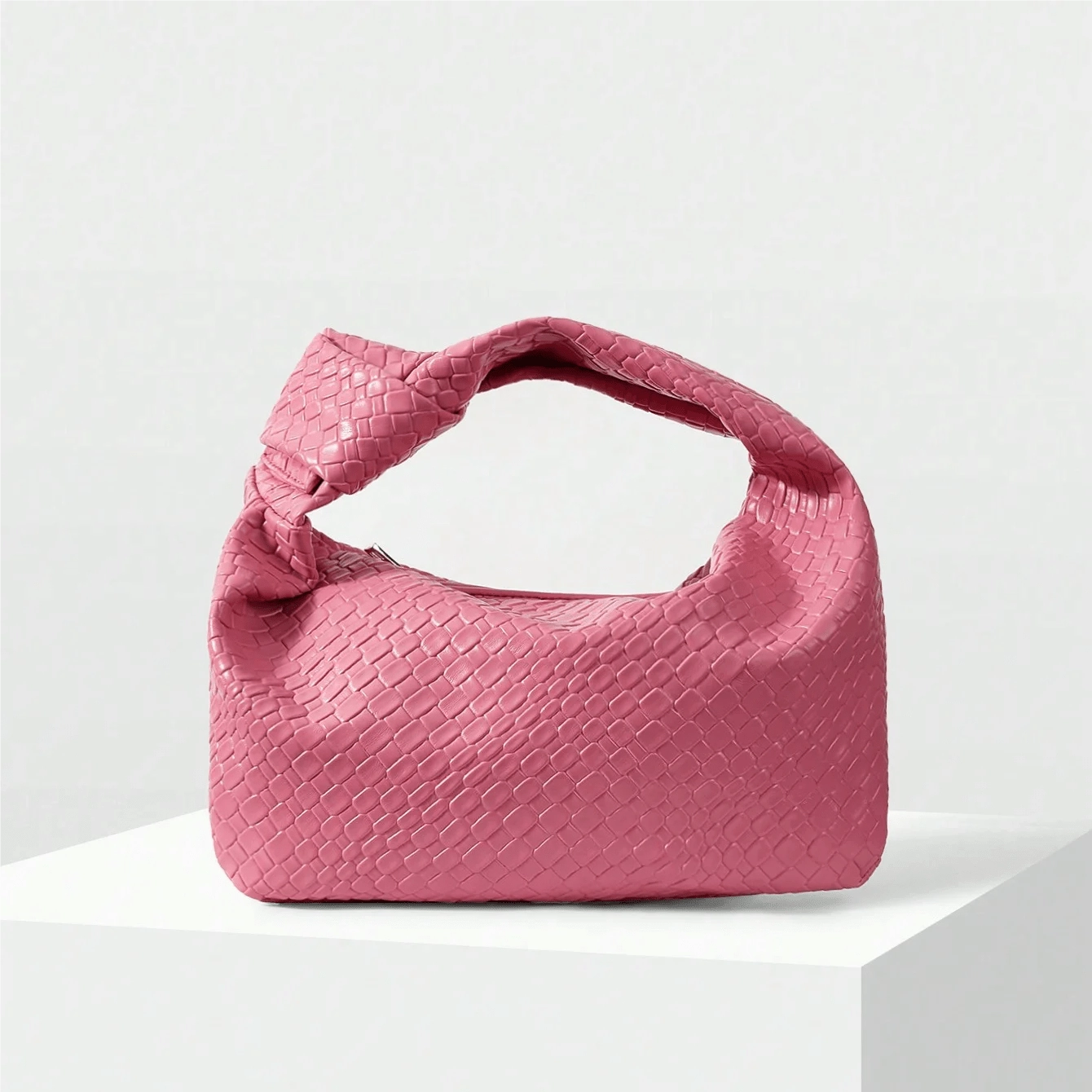 Elysian Elegance Retro Crescent Handbag