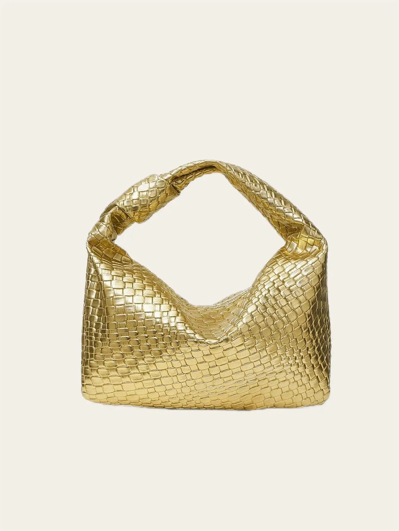 Elysian Elegance Retro Crescent Handbag