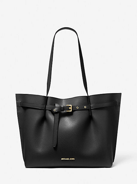 Emilia Large Pebbled Leather Tote Bag