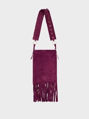 Engelbert Fringed Leather Handbag