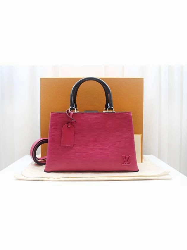 Epi Clever Pink Tote Shoulder Bag M51347