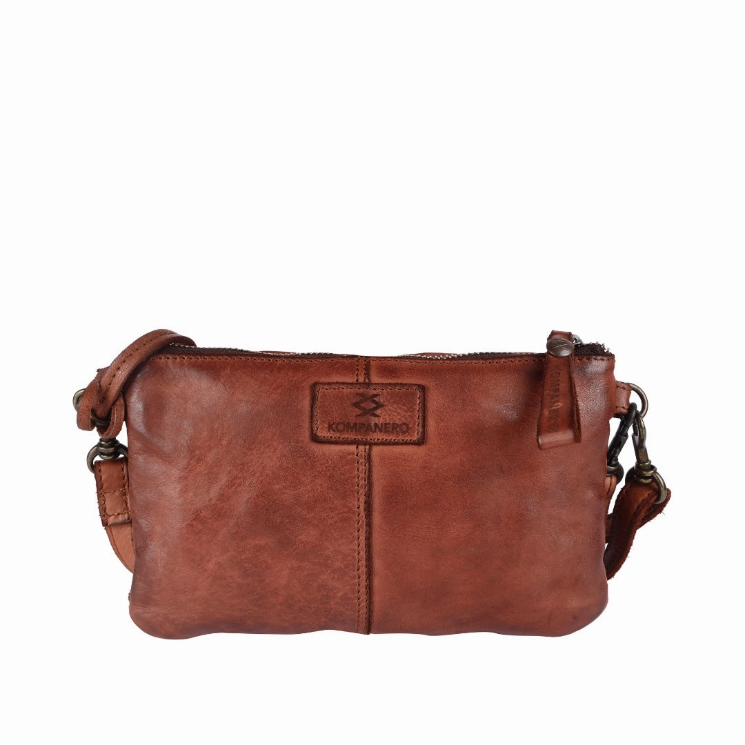 Erica - The Small Sling Bag -Cognac