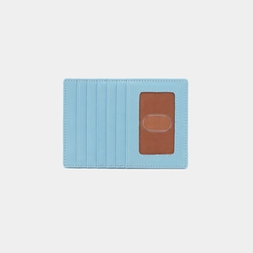 Euro Slide Card Case In Polished Leather - Stratosphere
