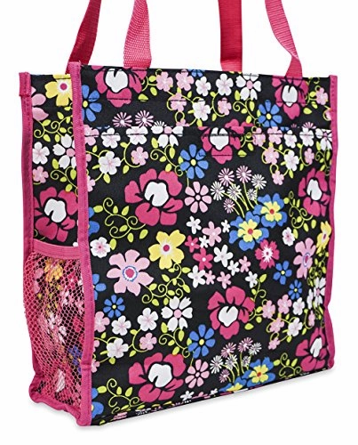 Ever Moda Floral Tote Bag