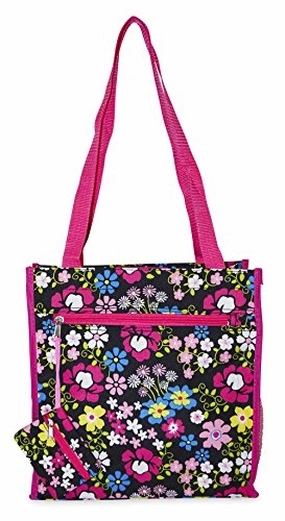 Ever Moda Floral Tote Bag
