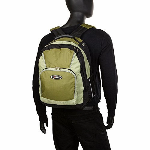 Everest Xtreme Multi-Compartment Backpack, Desert Green/Dark Greaan/Black, One Size