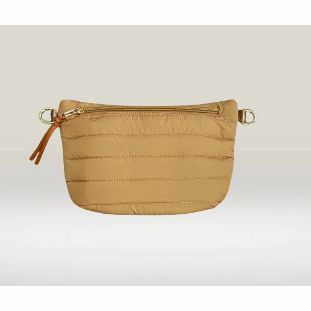 FASHNZFAB Addison Quilted Nylon Waist/ Sling Bag