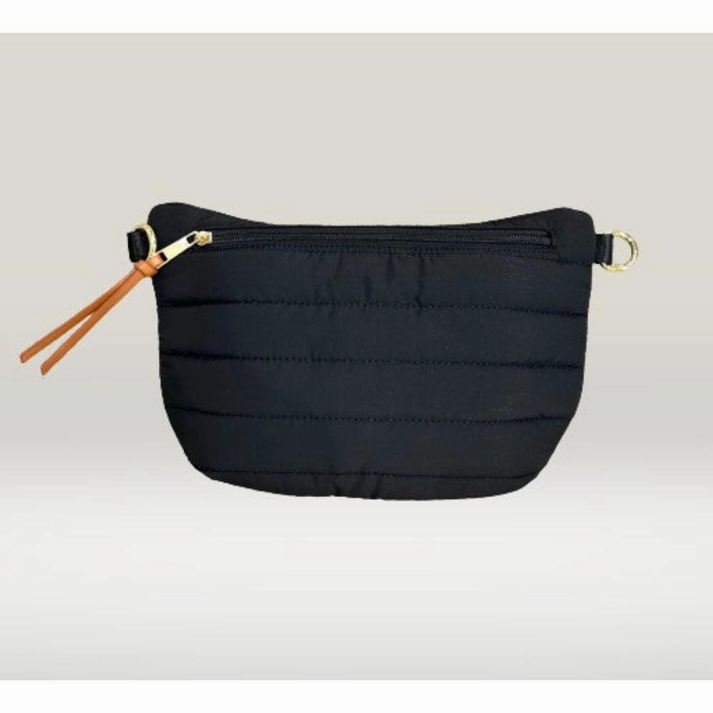 FASHNZFAB Addison Quilted Nylon Waist/ Sling Bag