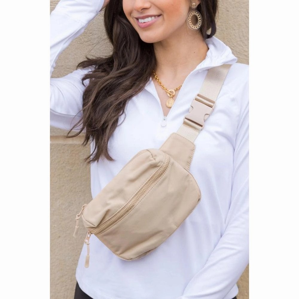 FASHNZFAB Adventurer Nylon Sling Belt Bag