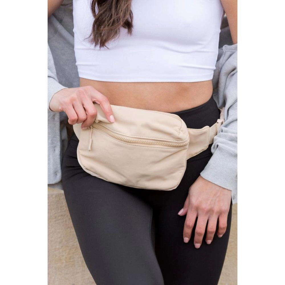 FASHNZFAB Adventurer Nylon Sling Belt Bag