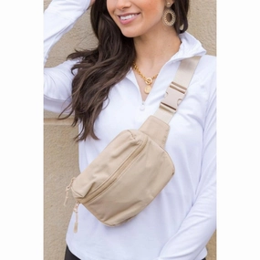FASHNZFAB Adventurer Nylon Sling Belt Bag