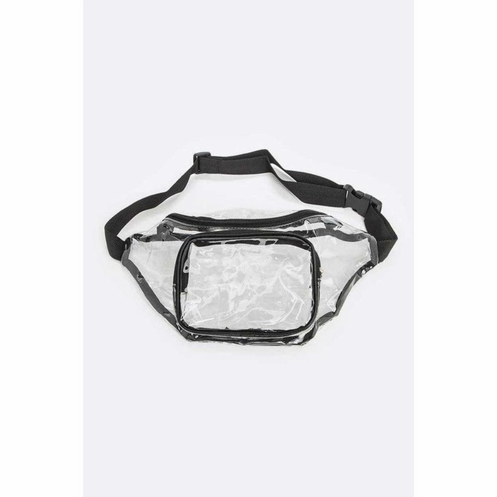 FASHNZFAB Cleared Pvc Fanny Pack Set