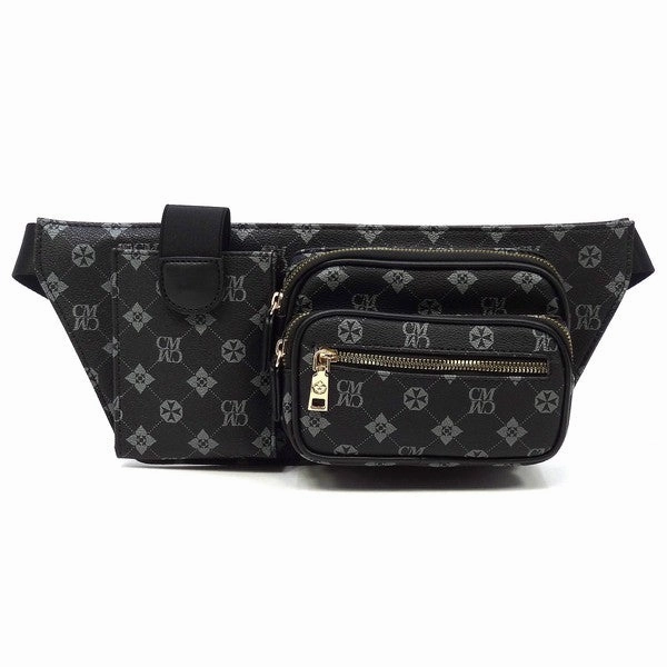 FASHNZFAB Cm Monogram Fanny Bag Waist Bag