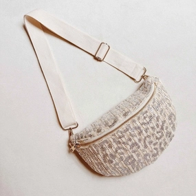 FASHNZFAB Edge Breeze Cheetah Belt Sling Bag