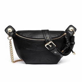 FASHNZFAB Luxe Convertible Sling Belt Bum Bag