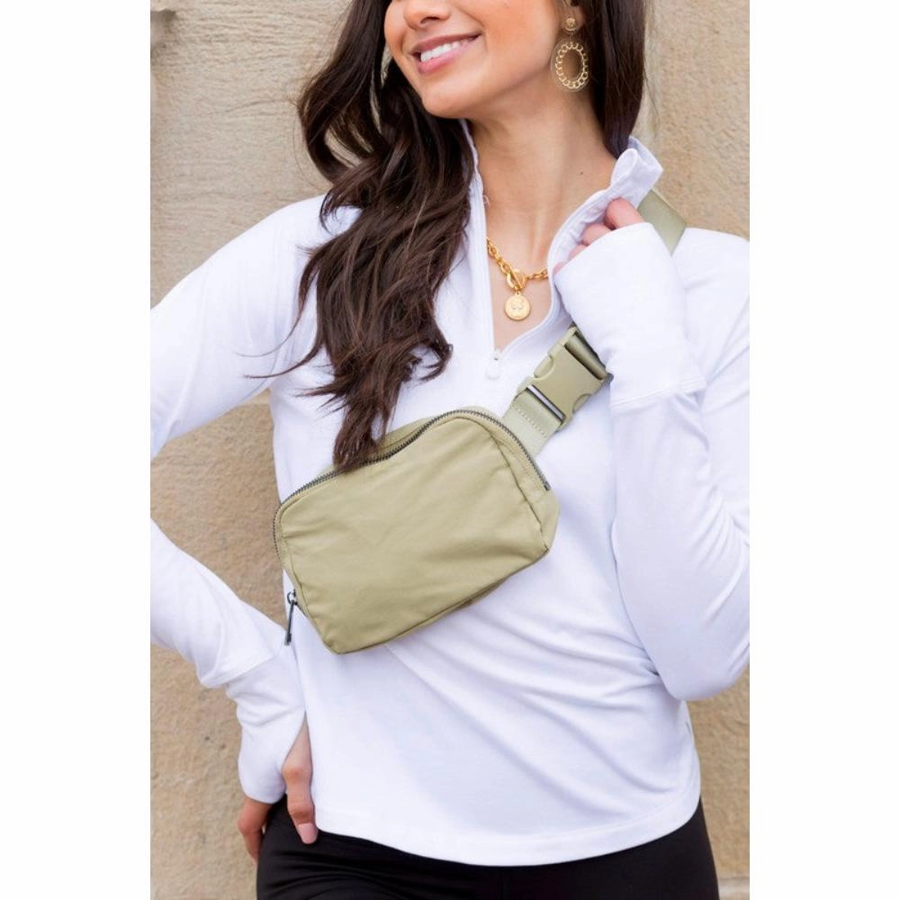 FASHNZFAB Roam Nylon Belt Sling Bag
