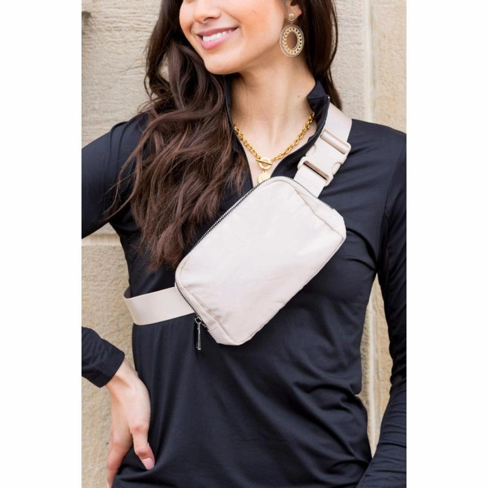 FASHNZFAB Roam Nylon Belt Sling Bag