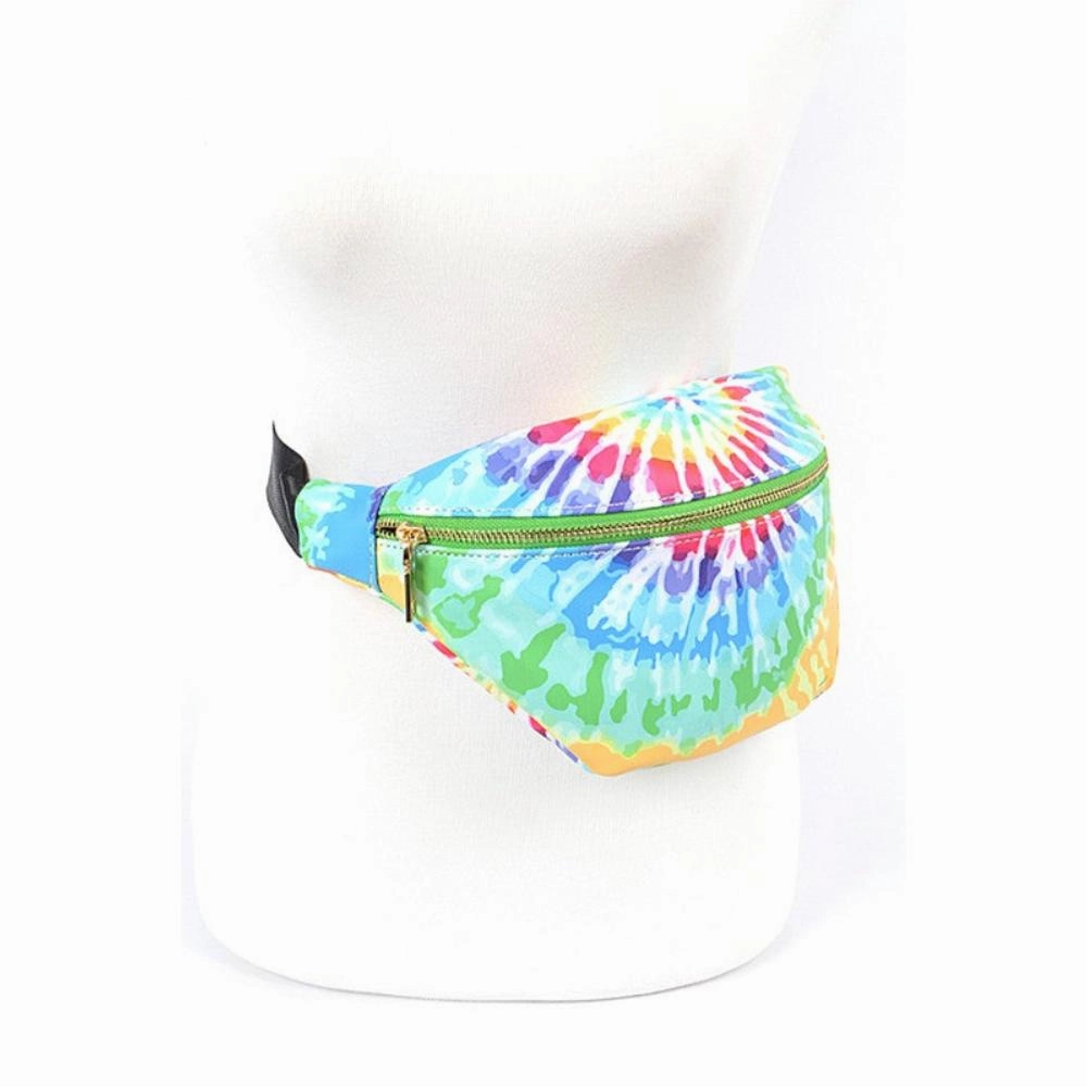 FASHNZFAB Tie Dyed Oversize Fanny Pack