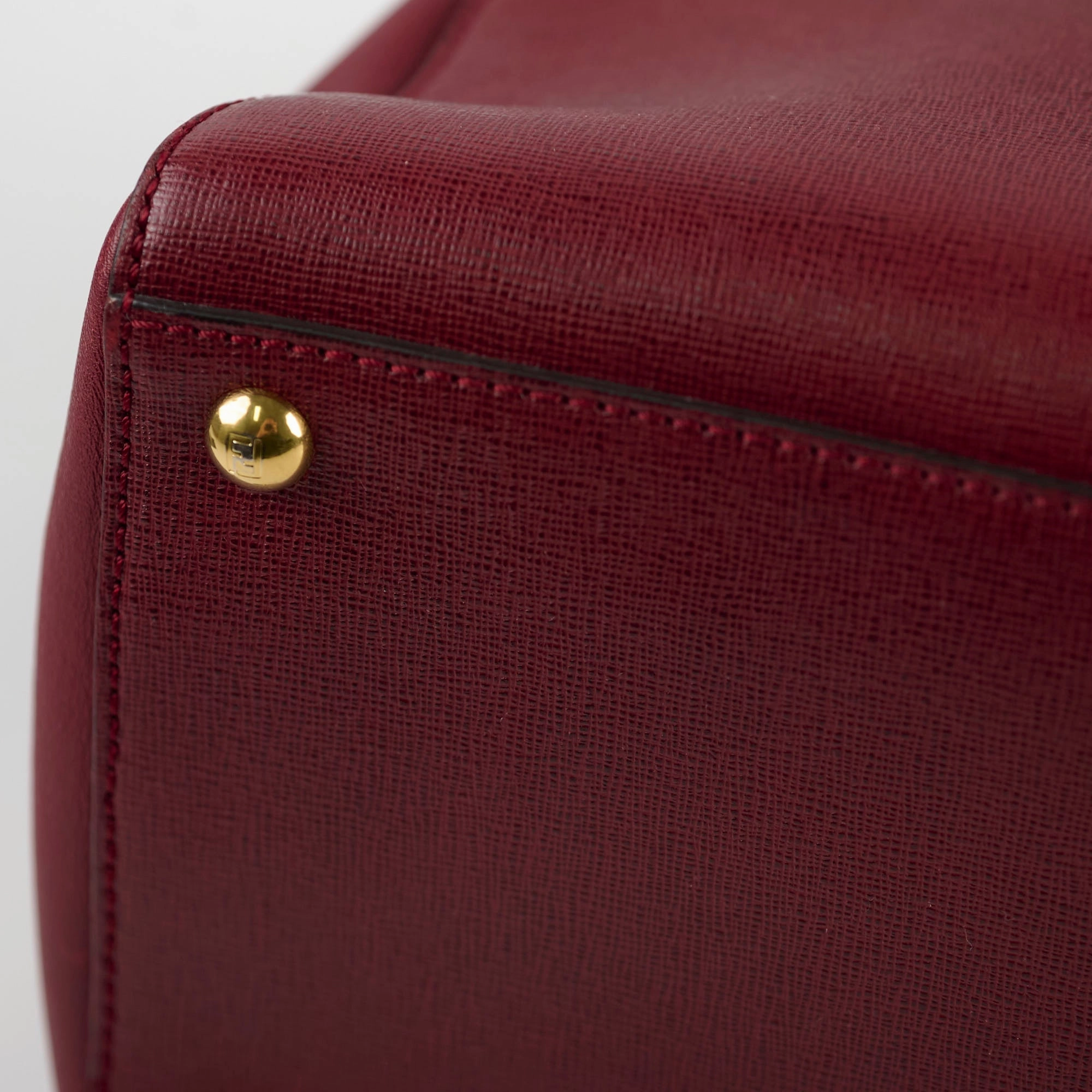 Fendi 2 Jours Medium Bag Red