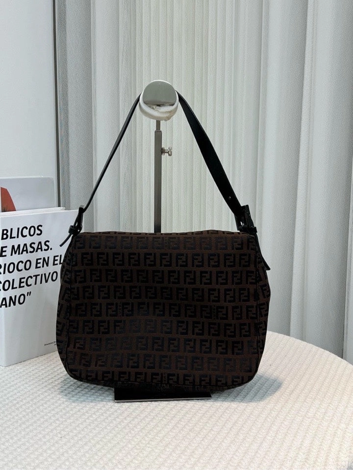 Fendi Baguette Brown Shoulder Bag