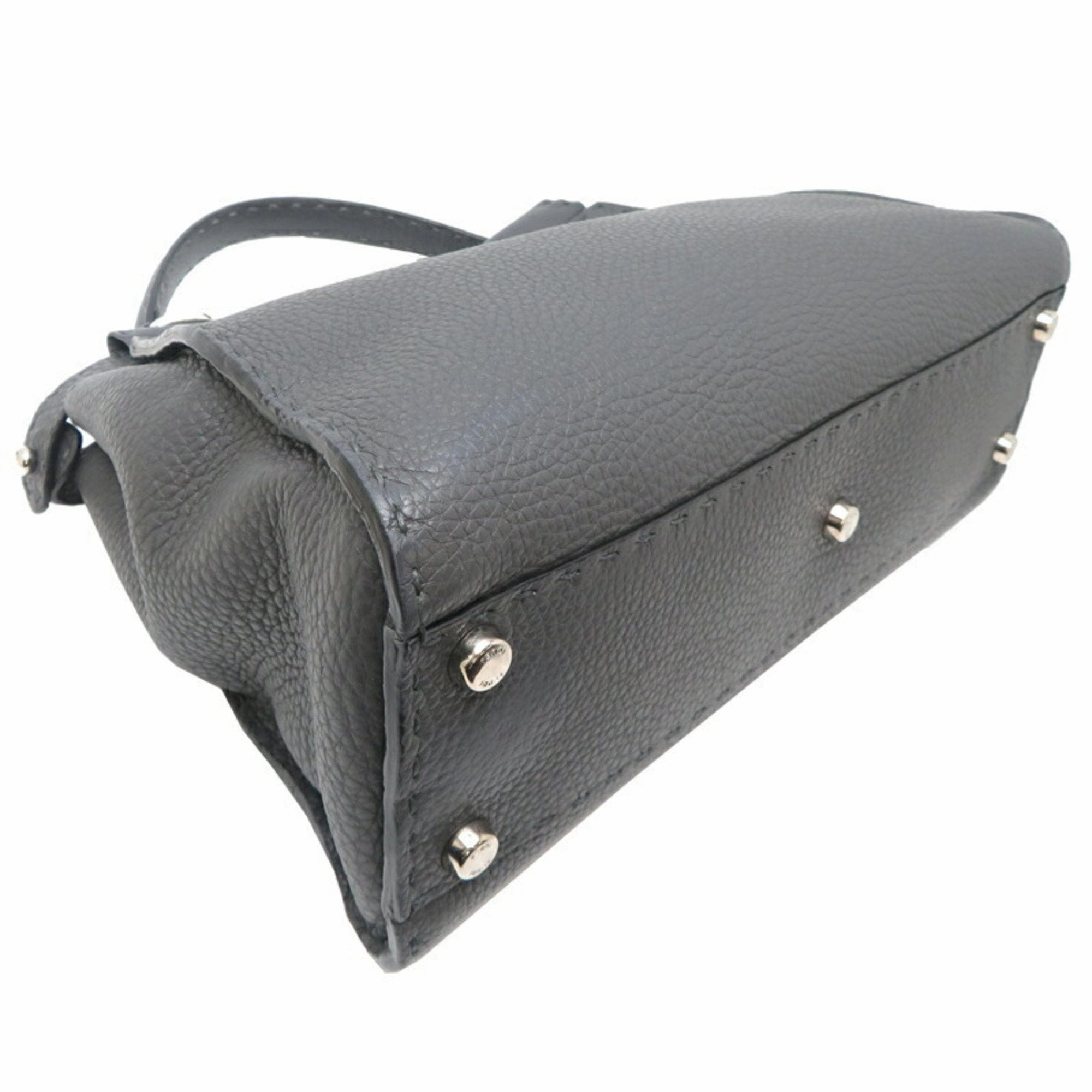 Fendi Peekaboo Leather Handbag (Pre-Owned)