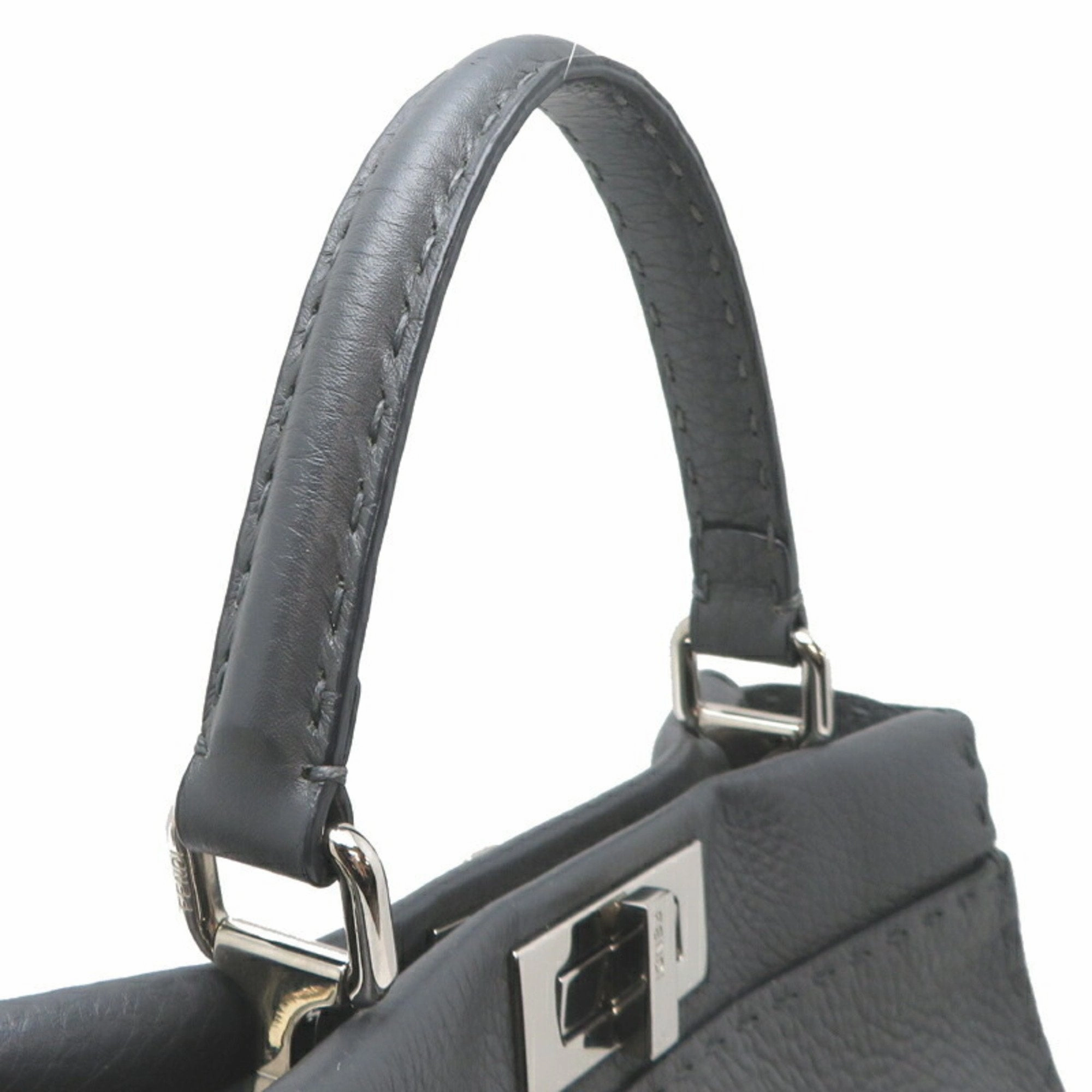 Fendi Peekaboo Leather Handbag (Pre-Owned)