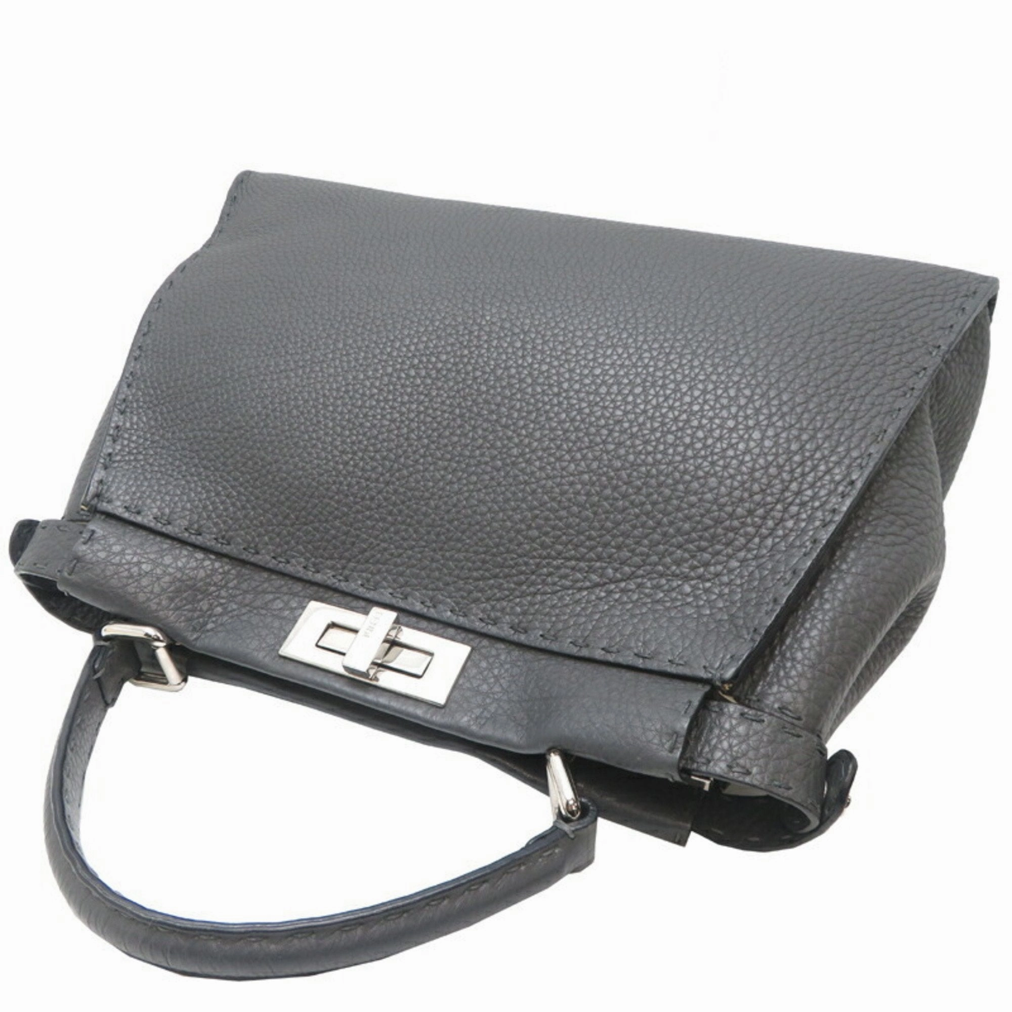 Fendi Peekaboo Leather Handbag (Pre-Owned)