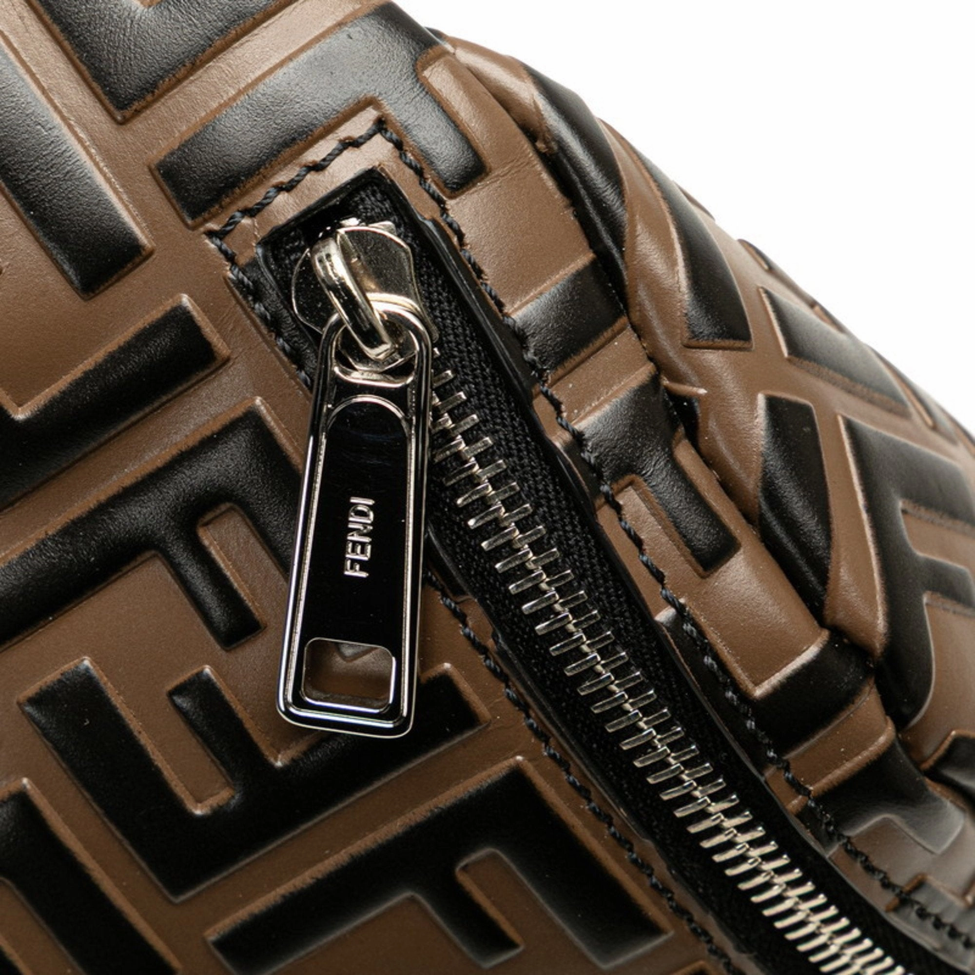 Fendi  Pvc Canvas Fanny Pack Sling Bag (Pre-Owned)