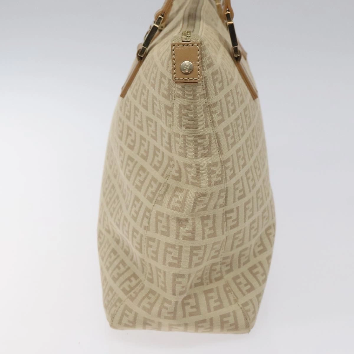 Fendi Zucchino Canvas Tote Bag (Pre-Owned)