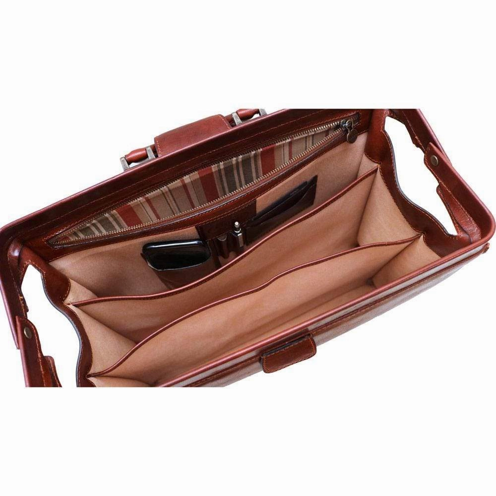 Floto Leather Ciabatta Combo Briefcase