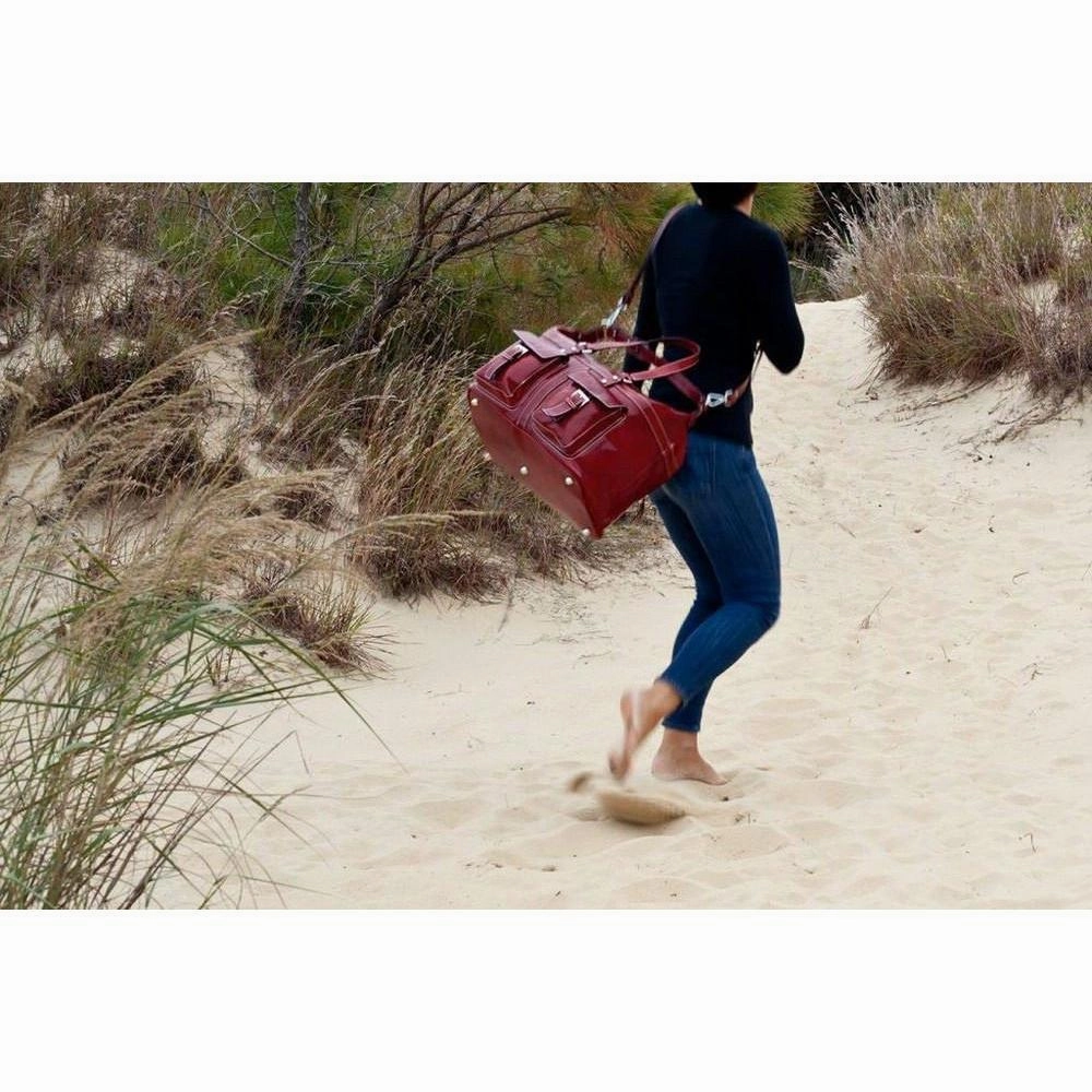 Floto Leather Milano Travel Bag