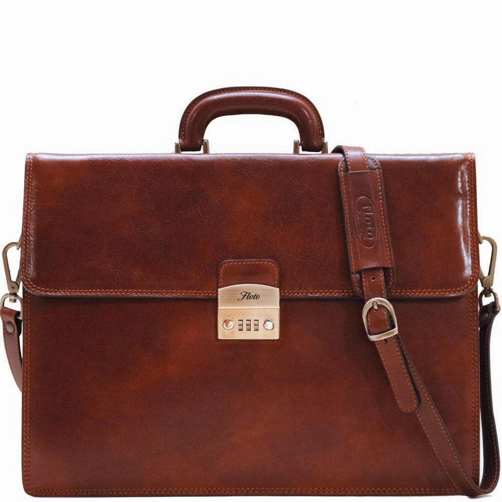 Floto Leather Murano Combo Briefcase