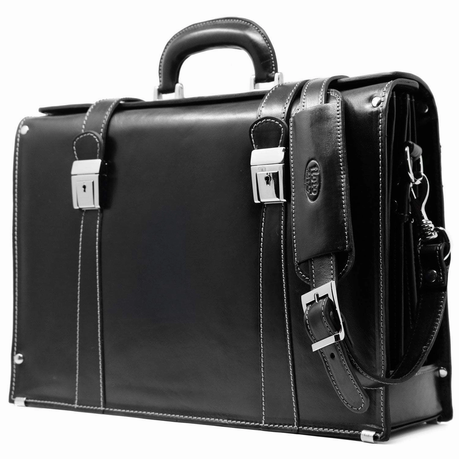 Floto Leather Trastevere Briefcase