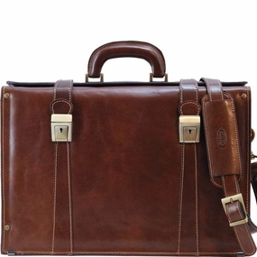 Floto Leather Trastevere Briefcase