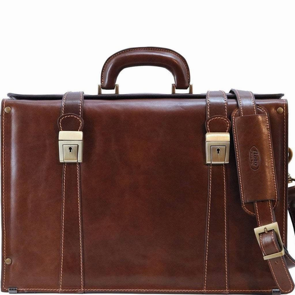 Floto Leather Trastevere Briefcase