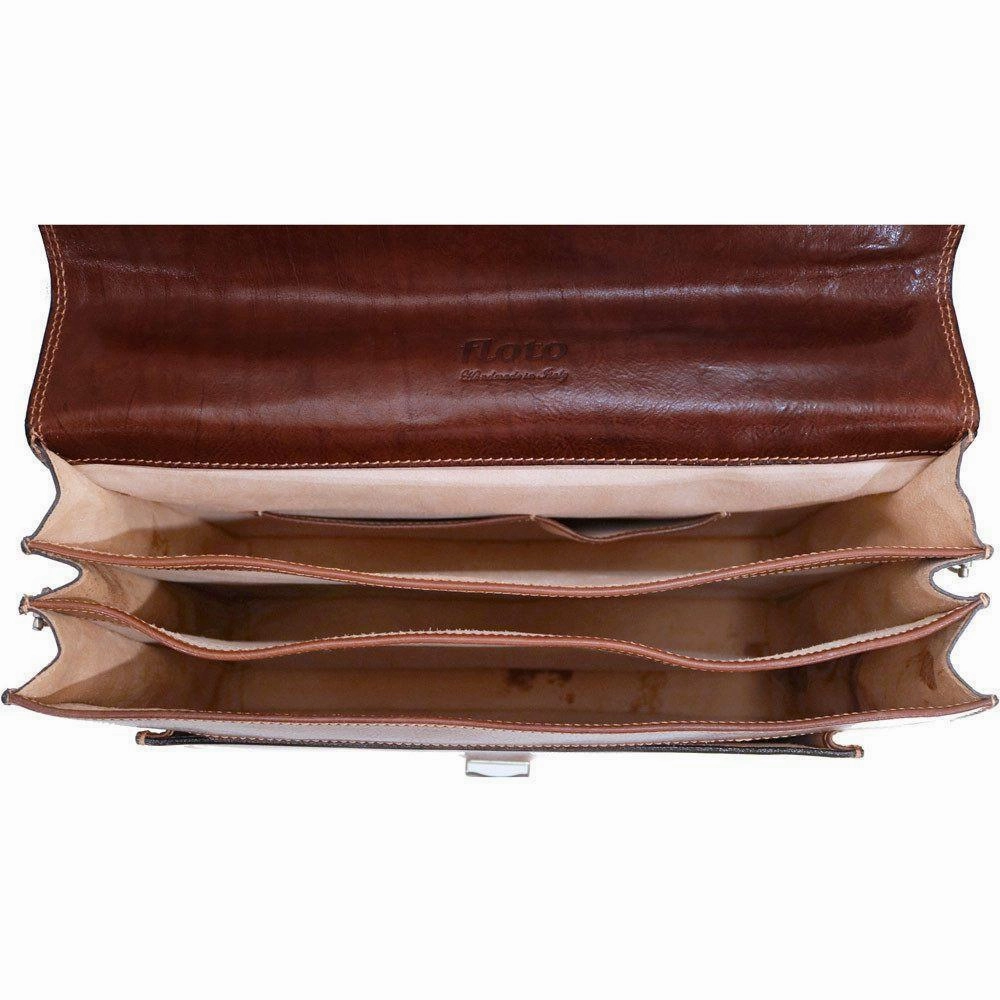 Floto Leather Venezia Briefcase