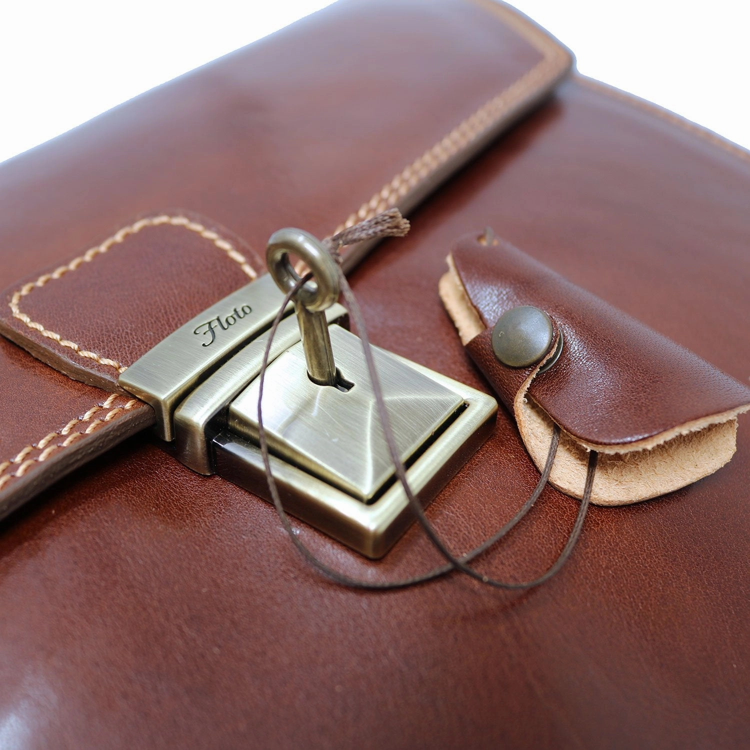 Floto Leather Venezia Briefcase