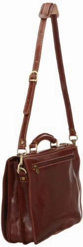 Floto Luggage Roma Messenger Bag, Brown, One Size