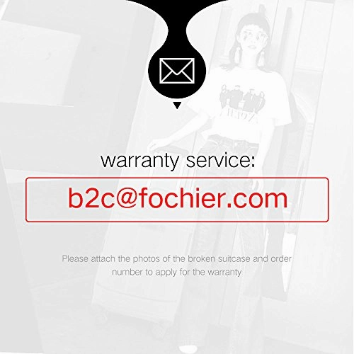Fochier Carry on Luggage Lightweight Spinner Suitcase with TSA Lock