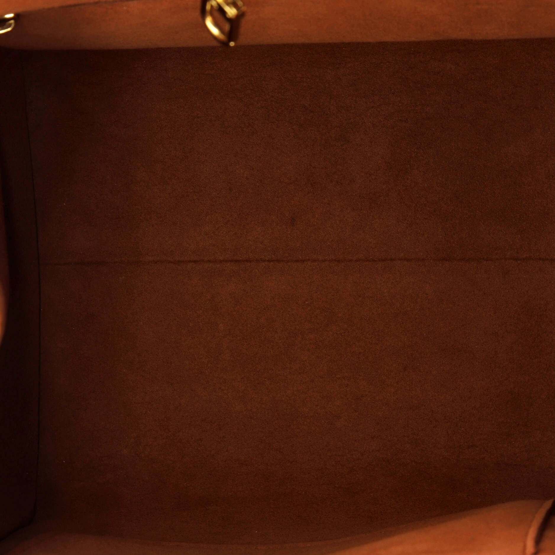 Fold Tote Monogram Canvas and Leather PM