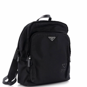 Front Pocket Zip Backpack Re-Nylon