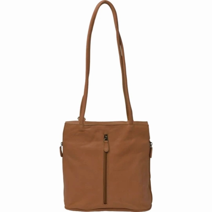 GABEE Ellie Leather 2 in 1 Convertible Shoulder Bag / Backpack