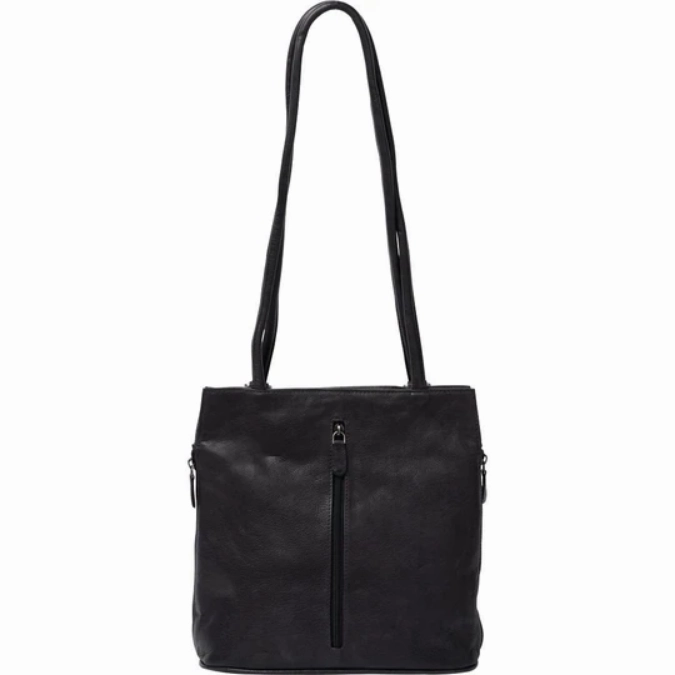 GABEE Ellie Leather 2 in 1 Convertible Shoulder Bag / Backpack