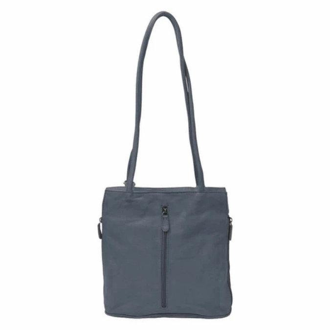 GABEE Ellie Leather 2 in 1 Convertible Shoulder Bag / Backpack