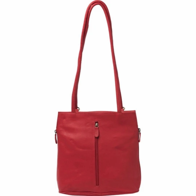 GABEE Ellie Leather 2 in 1 Convertible Shoulder Bag / Backpack