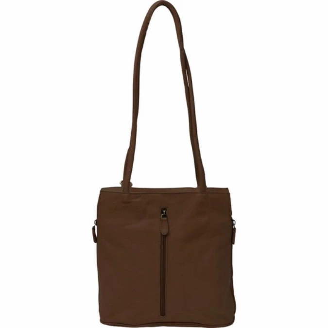 GABEE Ellie Leather 2 in 1 Convertible Shoulder Bag / Backpack