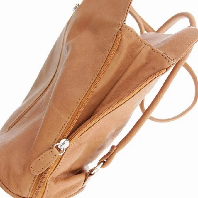 GABEE Ellie Leather 2 in 1 Convertible Shoulder Bag / Backpack