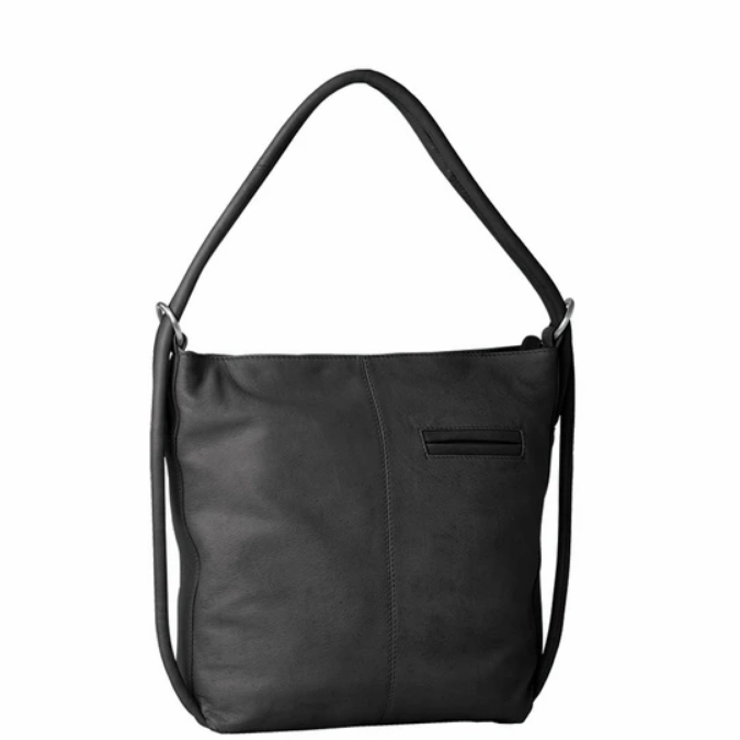 GABEE Indiana Mini Leather Convertible Handbag Backpack/Shoulder Bag