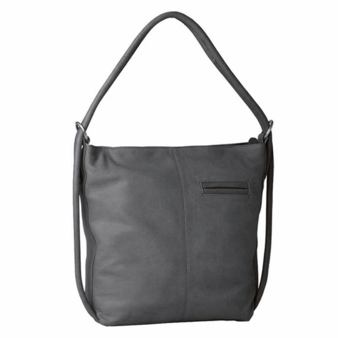 GABEE Indiana Mini Leather Convertible Handbag Backpack/Shoulder Bag