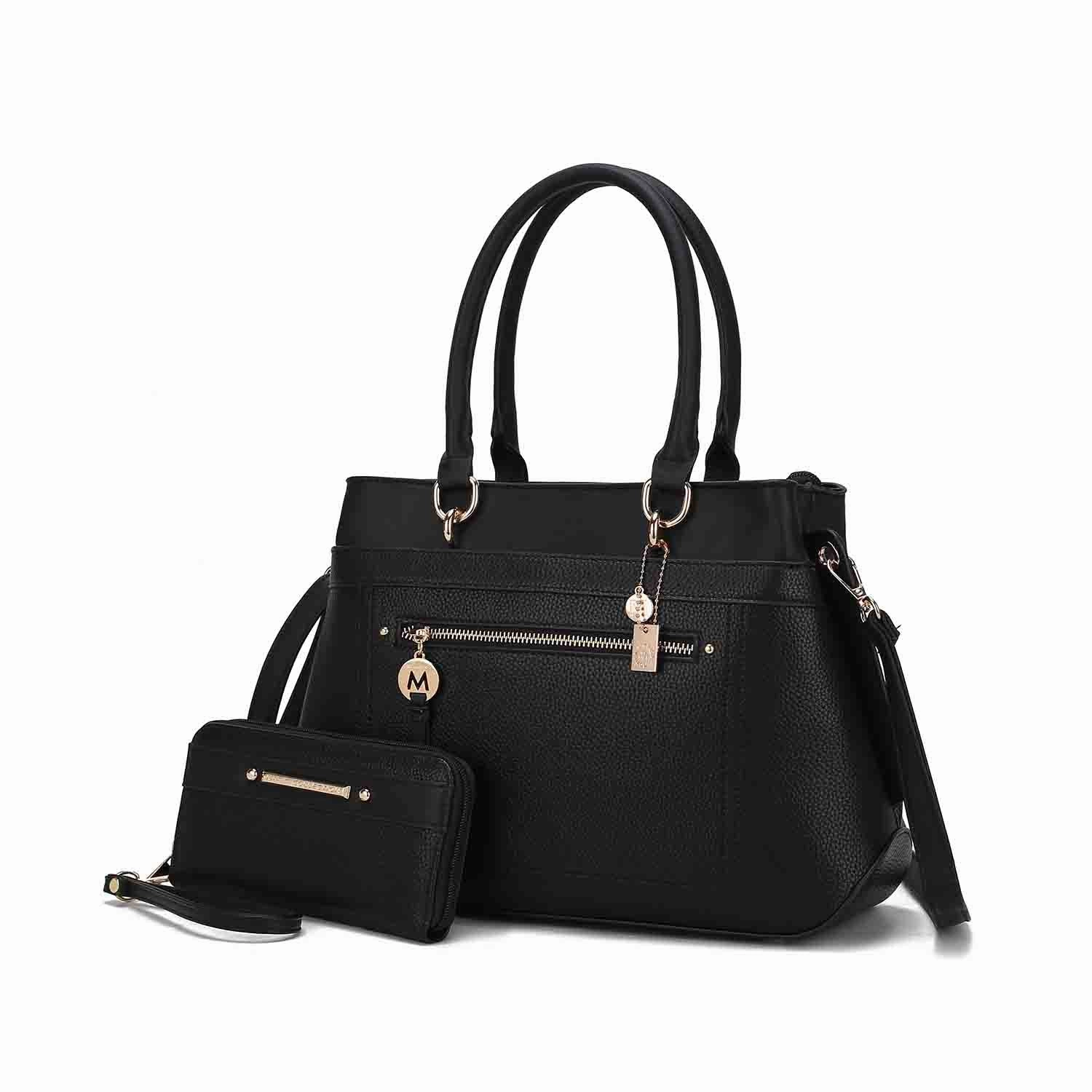 Gardenia Tote Women's Bag with Wallet Vegan Leather by Mia K